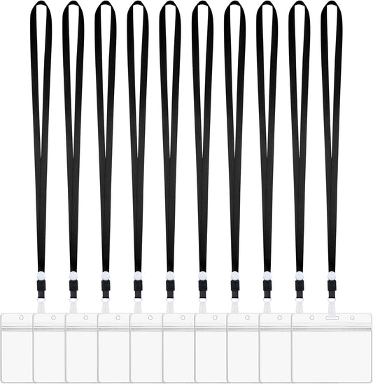 Badge Holder With Lanyard