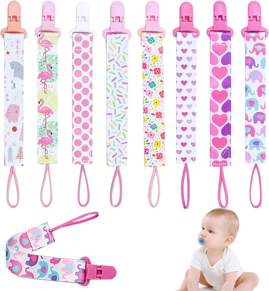 8Pcs Dummy Clip Girls