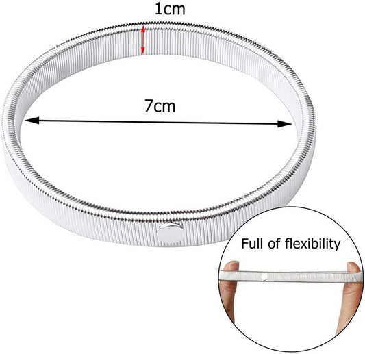 1 Pair Shirt Sleeve Holders, Metal Shirt Armbands Balck Sleeve Garters Arm Garters Shirt Garter for Men Women